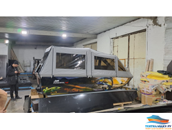 BOATCOVER PVC 320 - (транспортировочные, носовые, стояночные тенты) шир. 250 см.  серый