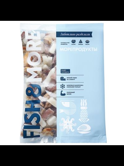 Морской коктейль Fish &amp; More. Упаковка 0,93 кг.