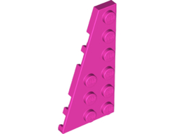 Wedge, Plate 6 x 3 Left, Dark Pink (54384 / 6310381)