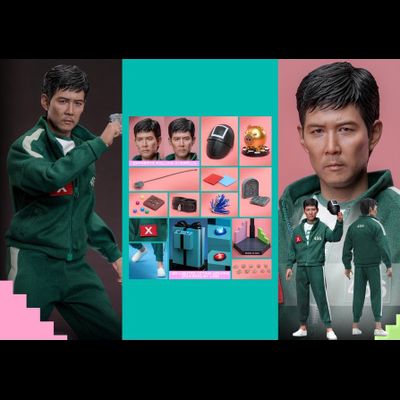 ПРЕДЗАКАЗ - Сон Ки Хун, игрок 456 ("Игра в кальмара", Squid Game) - Коллекционная фигурка 1/6 Seong Gi-Hun (TMS153) - Hot Тoys ?ЦЕНА: 44500 РУБ.?