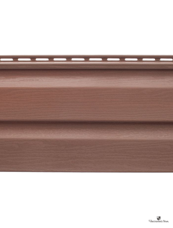 Сайдинг КАНАДА ПЛЮС ПРЕМИУМ  230 *3660мм Красно-коричневый