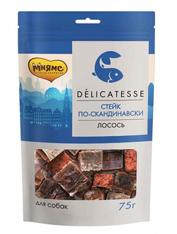 Лакомство для собак "Стейк по-скандинавски", 75 гр