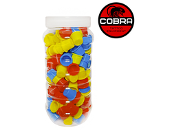 Колпачки под подставку в банке Mix V2 Cobra, 15мм (150 шт)
