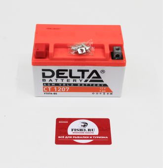 Аккумулятор 6мтс - 7 (Delta CT 1207) /YTX7A-BS/