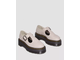 Dr Martens Bethan Pisa Leather Platform Mary Jane Vintage Taupe Pisa