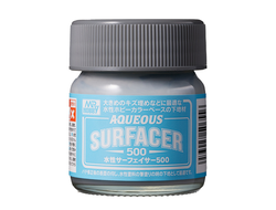 Mr. Hobby: Грунтовка жидкая Mr. Aqueous Surfacer 500 (40 мл.)