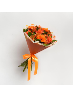 Оранжевый букет