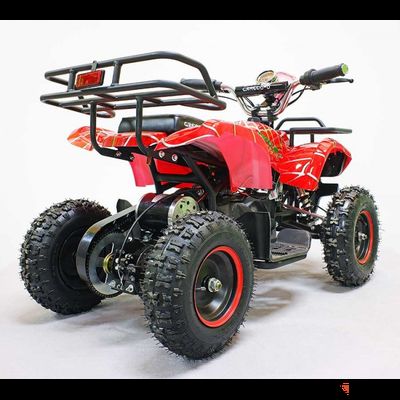 Квадроцикл GreenCamel Гоби K21 (30 Ah 36V 800W R6 Цепь) Красный паук