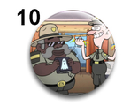 10 - Значок полицейские