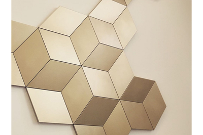 Декоративная стеновая 3D панель из полиуретана Orac Decor - Modern- (Орак Декор - Модерн) W105 ROMBUS