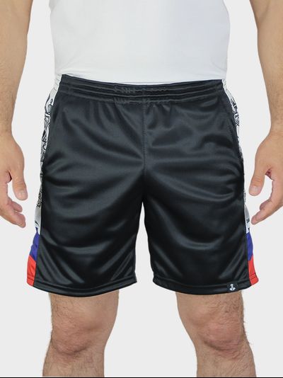 Шорты самбо BRAVEGARD ПАТРИОТ ЧЕРНЫЕ