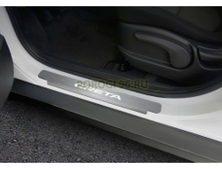 Накладки на пороги для Hyundai Creta 2016-2021