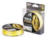 Плетеный шнур Mask Plexus 125м 0,08мм yellow