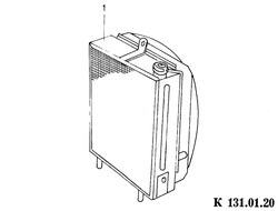 радиатор водяной д2500 каталожный номер