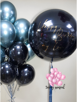 Сет 14 для мужчин, шар баблс, воздушные шары для мужчин, заказать с доставкой Краснодар