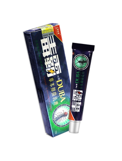 Duba Мазь антибактериальная травяная при псориазе, дерматите, экземе, акне, потнице, грибка, лишая , 15 гр