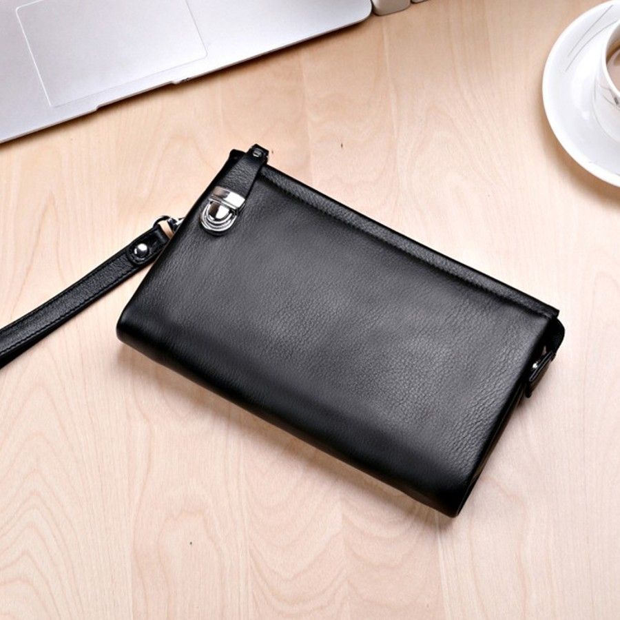 натуральные кожаные клатчи мужские, купить в Москве