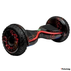 Гироскутер Smart Balance Cross-Country 12 дюймов Красная молния (Самобаланс + Приложение)