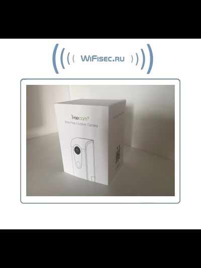 FreeCam, Всепогодная беспроводная WiFi видеокамера на аккумуляторе с DVR, HD 960p (до 90 дней) (Clever Dog)