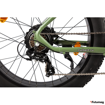 Электровелосипед Sporto Newt зеленый