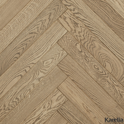 Паркетная доска Karelia Herringbone Дуб Beige HB