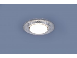 Светильник встраиваемый Elektrostandard GX53 3020 CL подсветка 4K прозрачный 135(82)x29 a035091