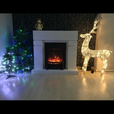 Электрокамин Лондон WT с очагом Fobos