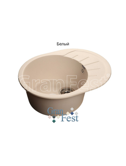 Керамическая мойка Granfest GF-R580L реверсивная 1 секционная мойка