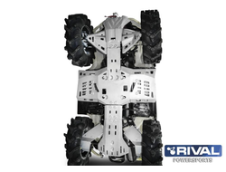 Защита ATV Rival 444.7277.1 для BRP Outlander 1000/800/650/500 G2 2019- (Алюминий) (1150*550*250)