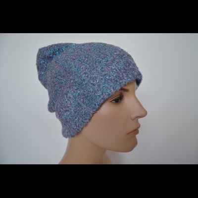 Шапка Vizio 1627 CL светло - серая голубая