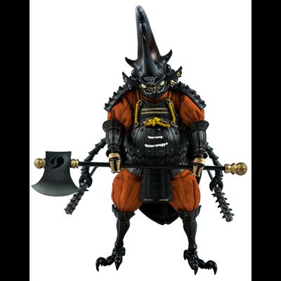 Жук-самурай с топором - Коллекционная ФИГУРКА 1/12 scale Samurai Beetle Brave Airo (CT002) - CROWTOYS
