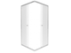 Душевая ширма Вента Хром 800*800*1850мм