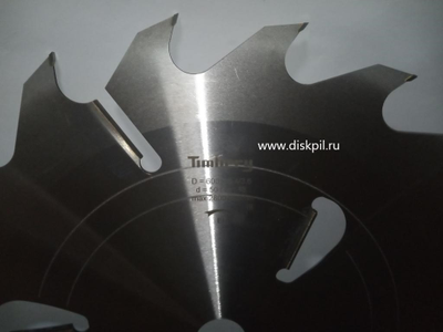 Диск пильный 600x50x18z+6 Timbery