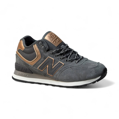 New Balance 574 Encap Grey Gold С Мехом