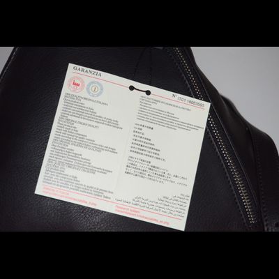 Сумка - рюкзак Ренато Анжи черный гладкий