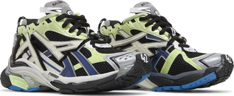 Grey green balenciaga runners on sale
