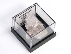 Кварц розовый в пластиковом боксе, Мадагаскар №24213