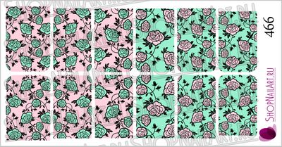 Слайдер-дизайн 466 - Розы, узор, рисунок