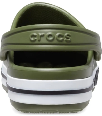 Crocs Bayaband Clogs Детские хаки
