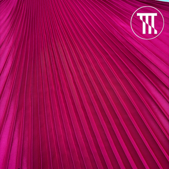 Гофре перлшифон, цв. Малина