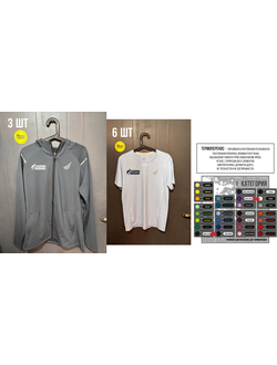 Термоперенос А6 на клиентском текстиле "Газпром" 9 шт