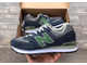 Кроссовки New Balance 574 Blue/Green