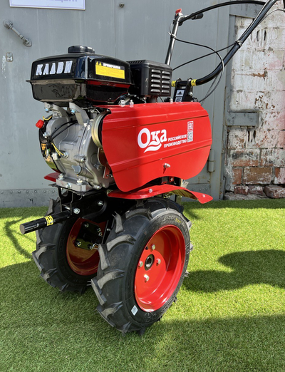 Мотоблок КАДВИ "Ока" МБ-1Д2М14  (дв.9.0 л.с. КАДВИ, 4.00-10, АЛЮМИН.ШКИВ)