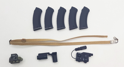 АК-105 с обвесом и ремнем 1/6 (M-082) - Super MC Toys