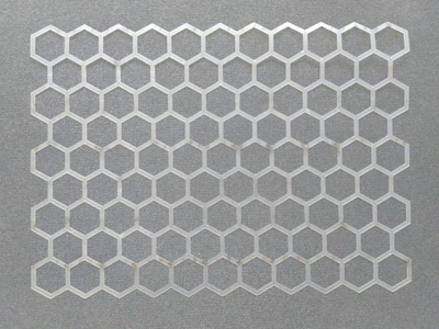 Трафарет камуфляжа 20 Соты