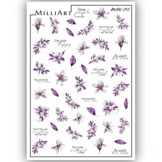 Слайдер-дизайн MilliArt Nails MAX-253
