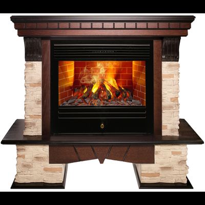 Электрокамин Rockland с очагом 3D Novara 26