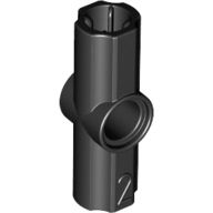 Technic, Axle and Pin Connector Angled #2 - 180 degrees, Black (32034 / 3203426 / 4107783 / 6271869)