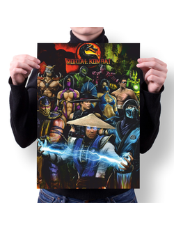 Плакат Mortal Kombat № 21