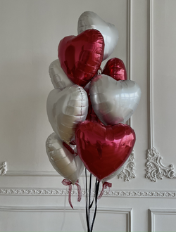 Связка из 10 сердечек